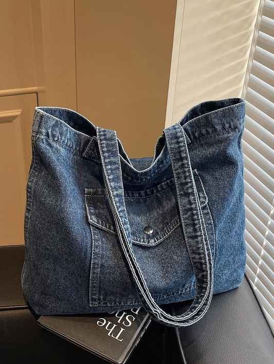 Sac à bandoulière en jean vintage